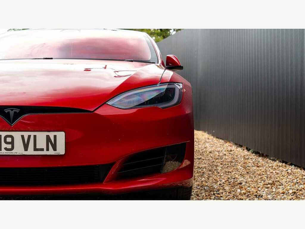 Tesla Model S P100d Red #3