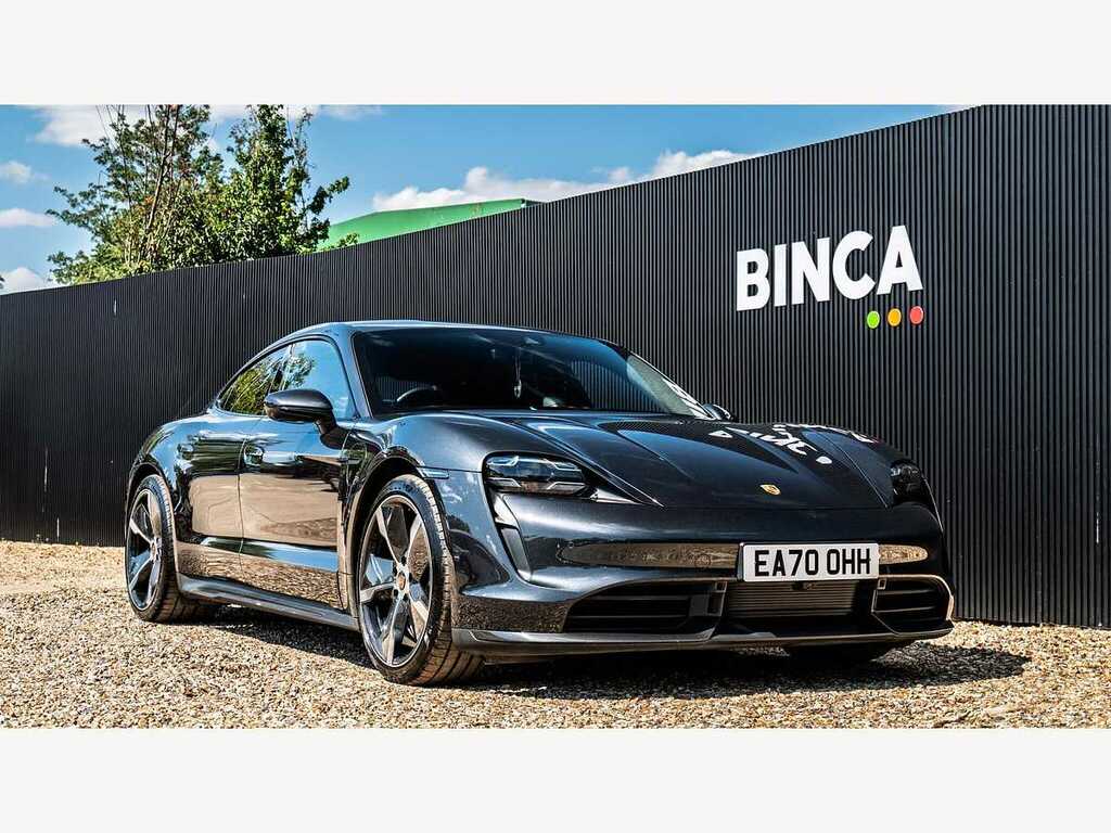 Porsche Taycan Turbo S Grey
