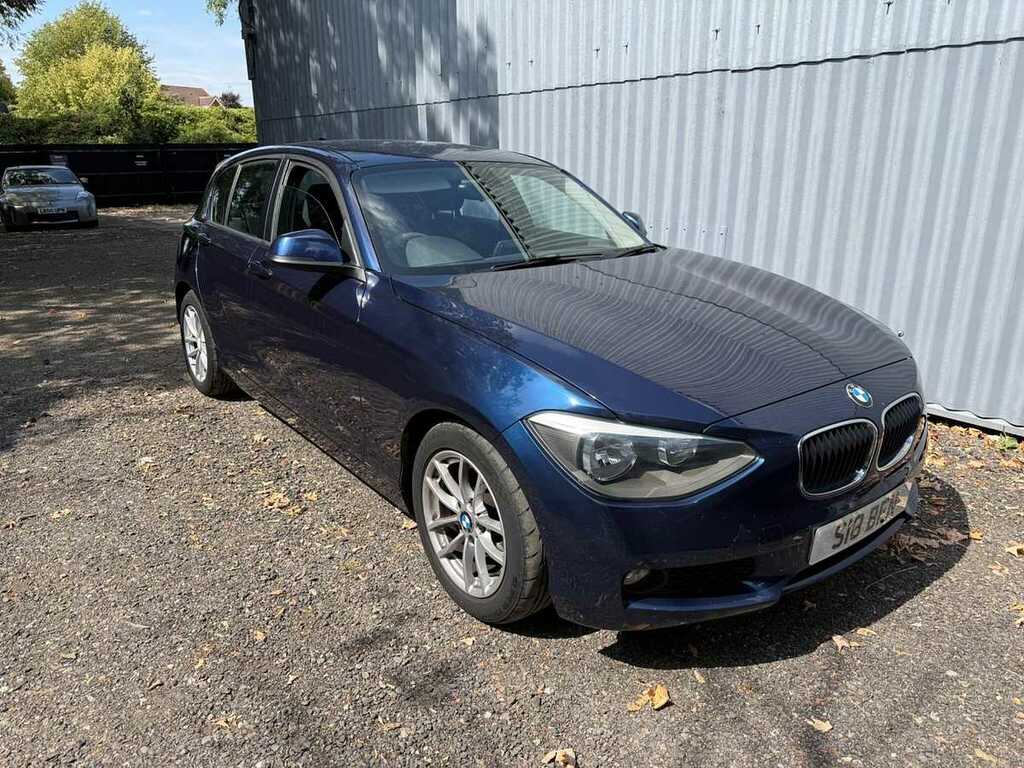 BMW 1 Series Efficientdynamics Blue