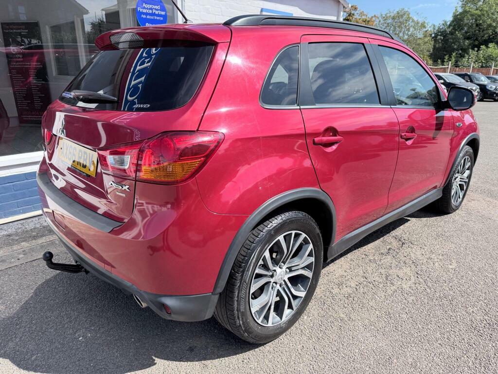 Mitsubishi ASX 2.2 Di-d 5 4Wd Euro 6 Red #4