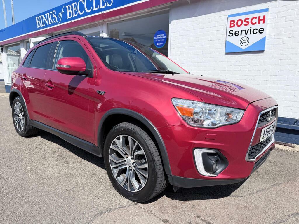 Mitsubishi ASX 2.2 Di-d 5 4Wd Euro 6 Red
