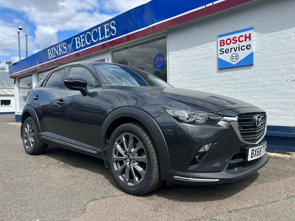 Mazda CX-3 2.0 Skyactiv-g Sport Black Euro 6 S S Grey