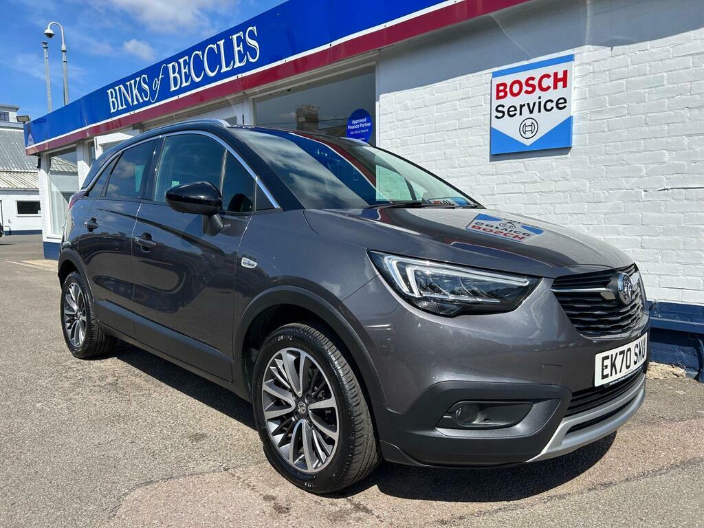 Vauxhall Crossland X 1.2 Turbo Elite Euro 6 S S Grey
