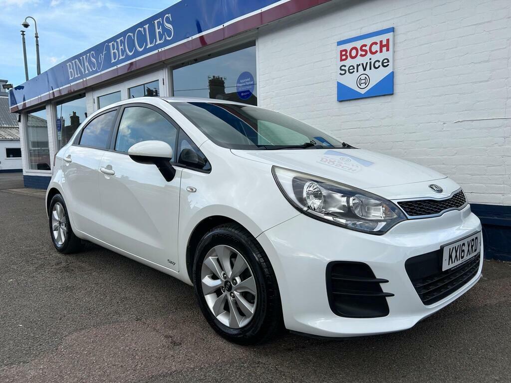 Kia RIO 1.25 Sr7 Euro 6 White