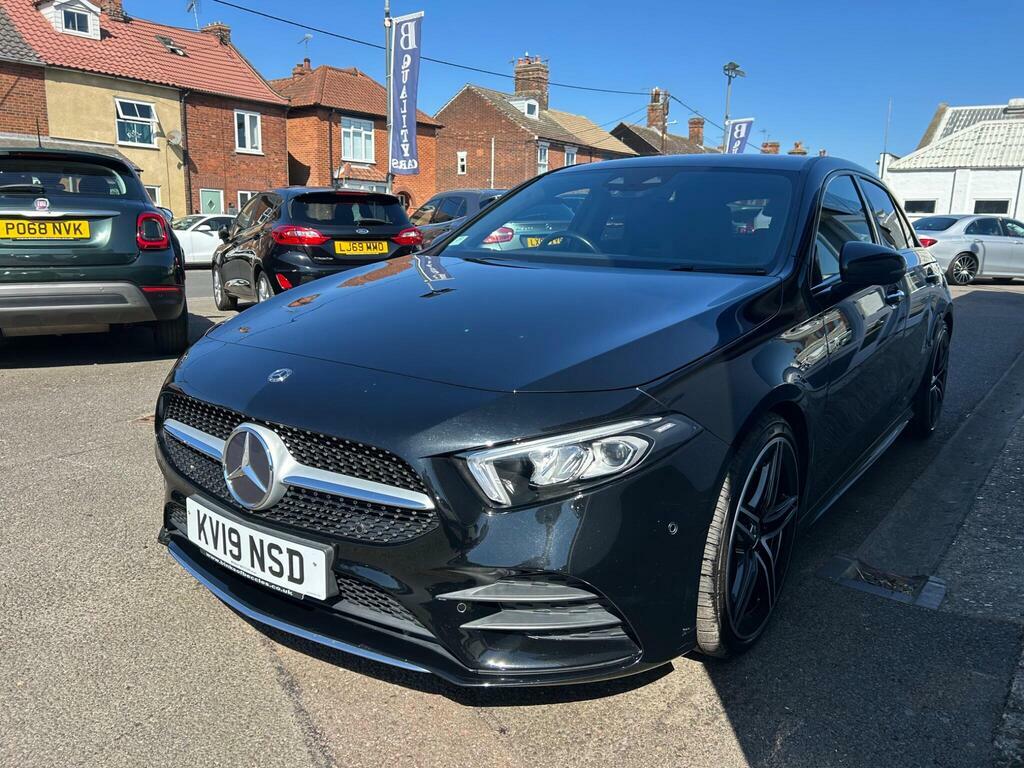 Mercedes-Benz A Class 1.3 A200 Amg Line Premium 7G-dct Euro 6 S S Black #4