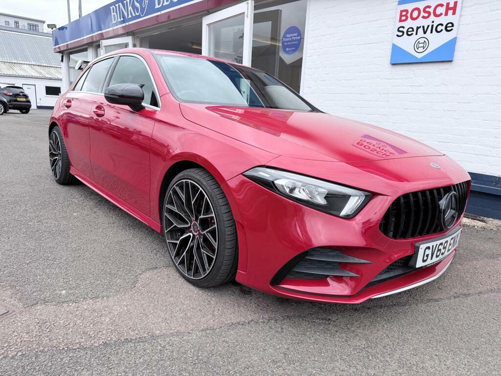 Mercedes-Benz A Class 2.0 A200d Amg Line 8G-dct Euro 6 S S Red