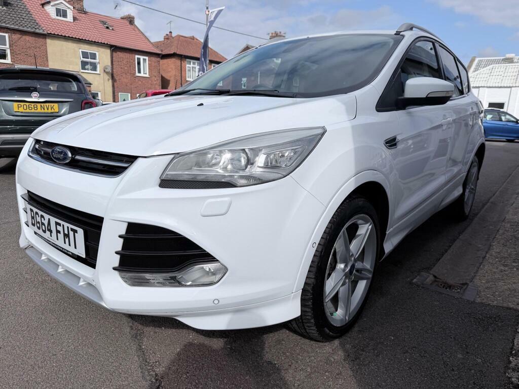 Ford Kuga 2.0 Tdci Titanium X Awd Euro 5 BG64FHT White #6