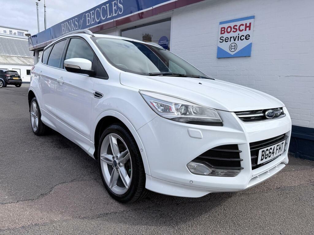 Ford Kuga 2.0 Tdci Titanium X Awd Euro 5 BG64FHT White #5