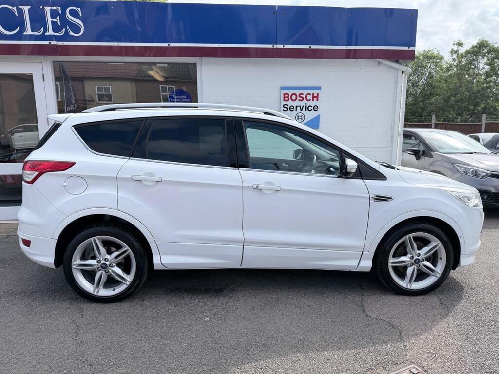 Ford Kuga 2.0 Tdci Titanium X Awd Euro 5 BG64FHT White #4