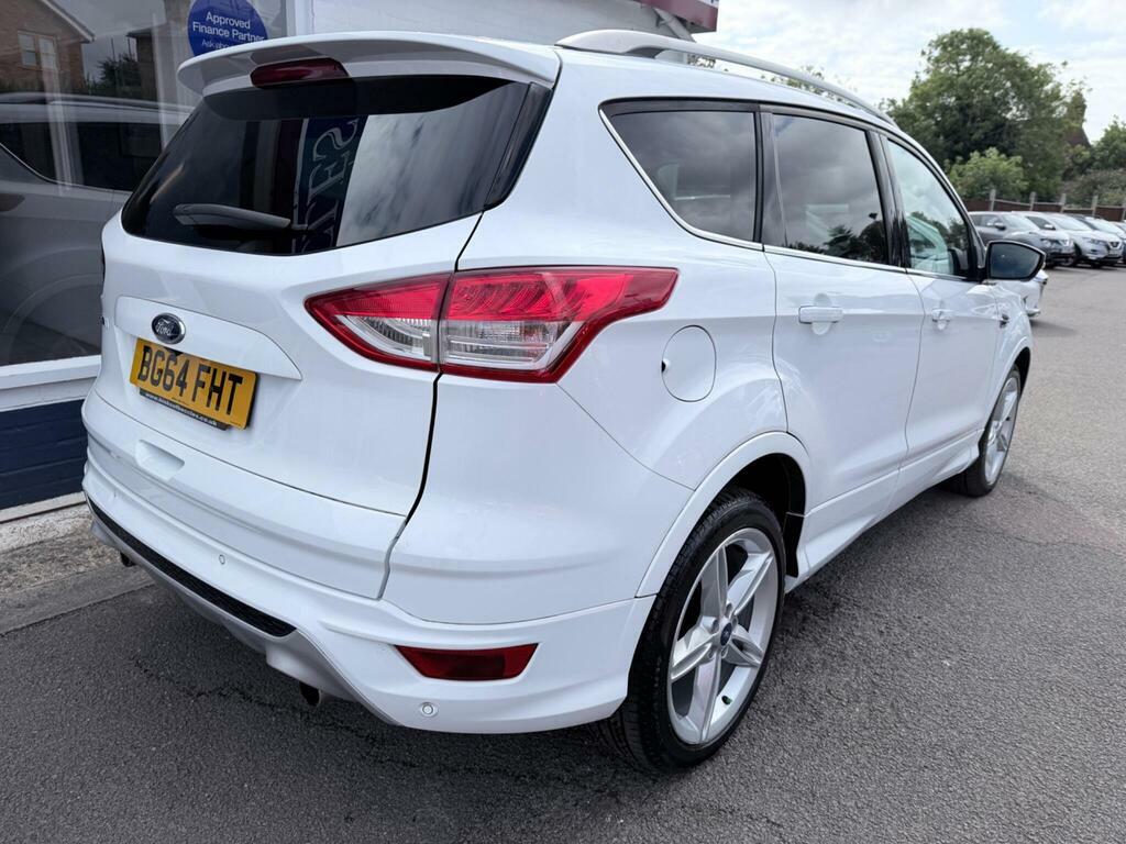 Ford Kuga 2.0 Tdci Titanium X Awd Euro 5 BG64FHT White #3