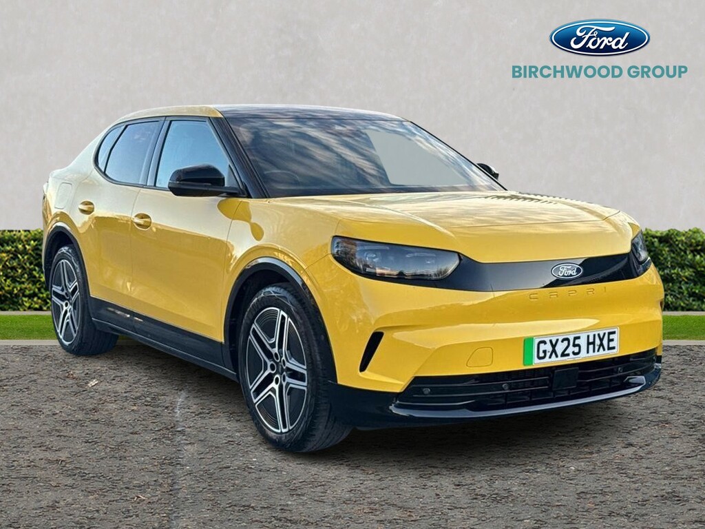 Ford Capri Cx740l Premium 77Kwh Ext Range 286Ps Rwd Cuv Yellow