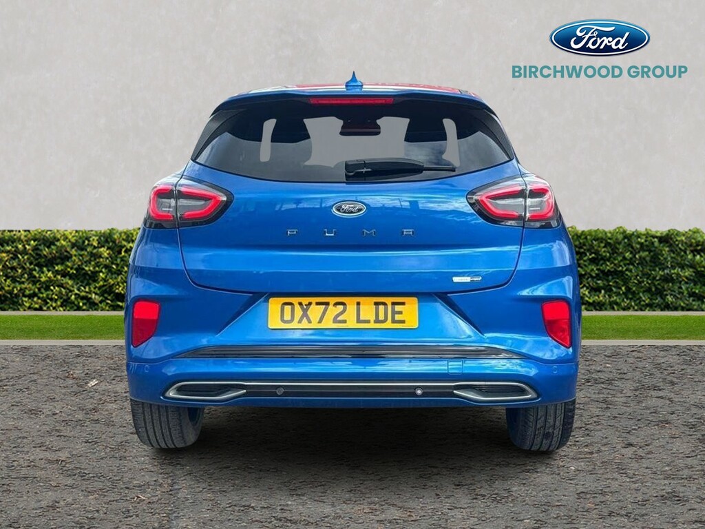 Ford Puma 1.0 Ecoboost Hybr Mhev 155 St-line Vignale Dct OX72LDE Blue #4