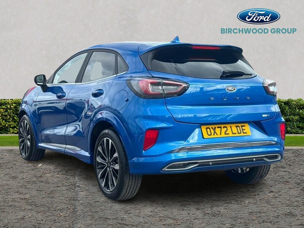 Ford Puma 1.0 Ecoboost Hybr Mhev 155 St-line Vignale Dct OX72LDE Blue #5