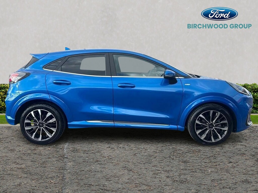 Ford Puma 1.0 Ecoboost Hybr Mhev 155 St-line Vignale Dct OX72LDE Blue #2