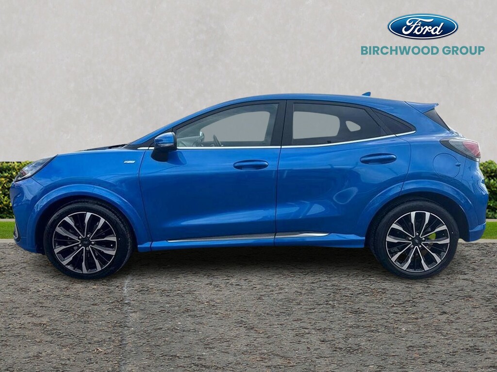 Ford Puma 1.0 Ecoboost Hybr Mhev 155 St-line Vignale Dct OX72LDE Blue #6