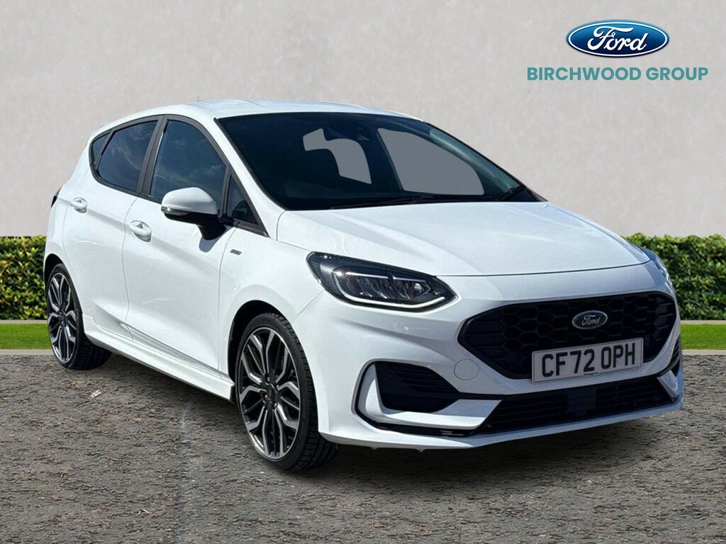Ford Fiesta 1.0 Ecoboost St-line X White