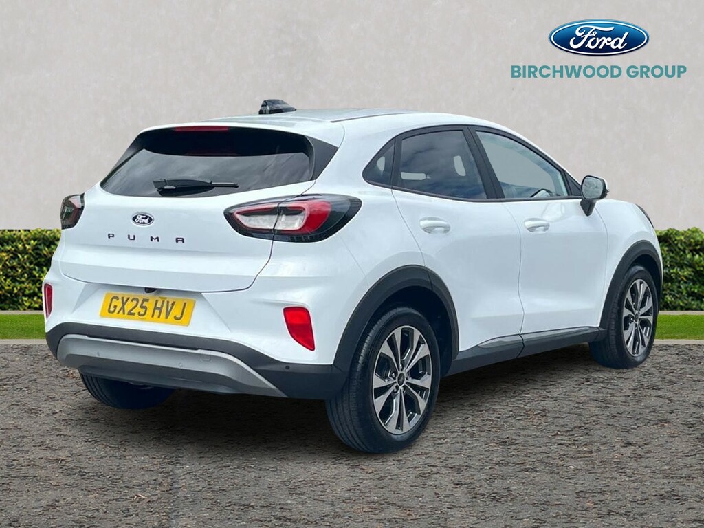 Ford Puma 1.0 Ecoboost Hybrid Mhev Titanium White #3
