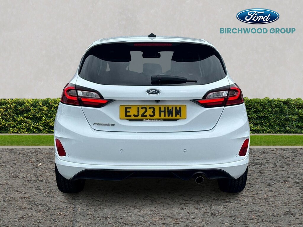 Ford Fiesta 1.0 Ecoboost St-line X EJ23HWM White #4