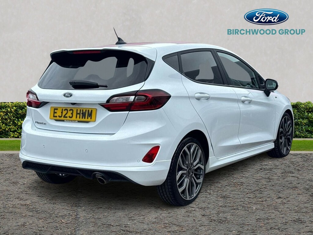 Ford Fiesta 1.0 Ecoboost St-line X EJ23HWM White #3