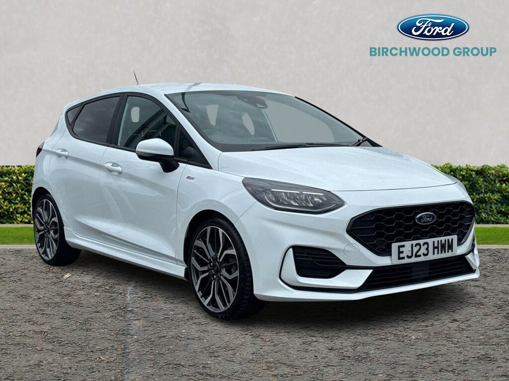 Ford Fiesta 1.0 Ecoboost St-line X White