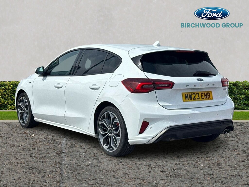 Ford Focus 1.0 Ecoboost Hybrid Mhev 155 St-line Vignale MW23ENR White #5