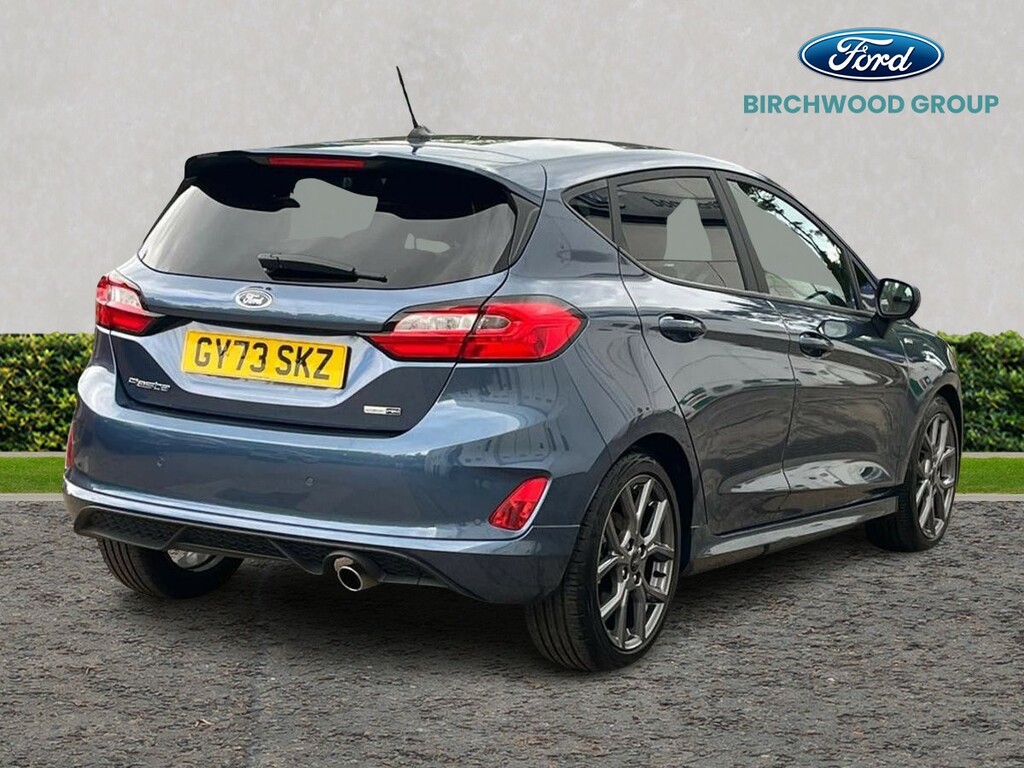Ford Fiesta 1.0 Ecoboost Hybrid Mhev 125 St-line GY73SKZ Blue #3