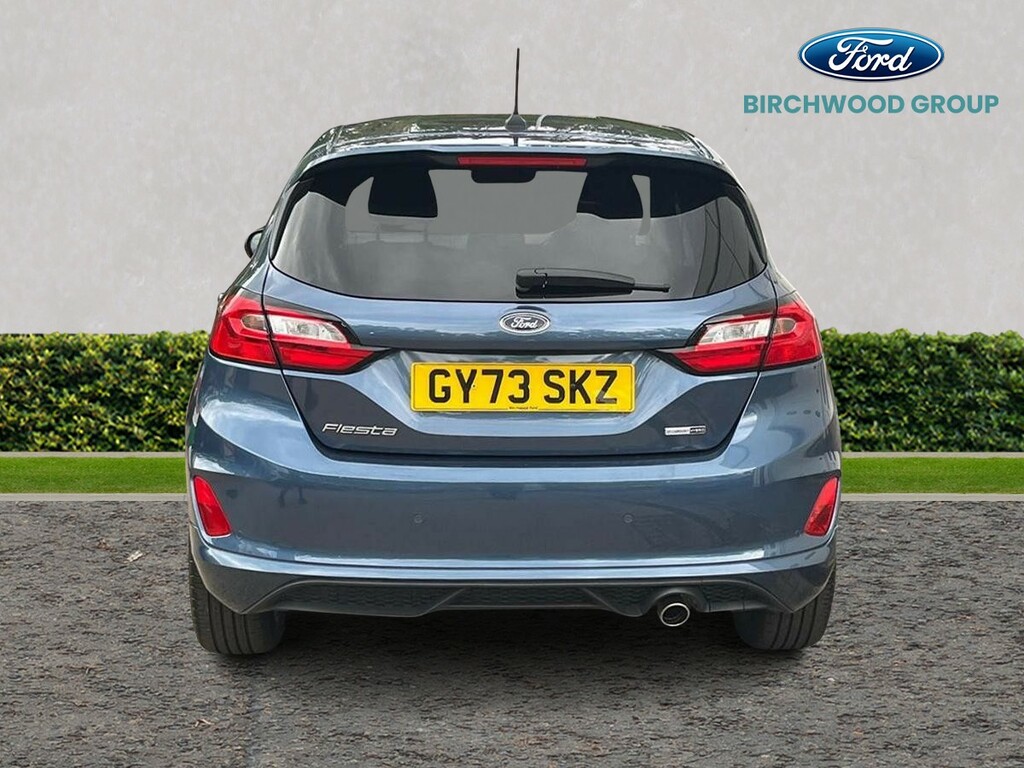 Ford Fiesta 1.0 Ecoboost Hybrid Mhev 125 St-line GY73SKZ Blue #4