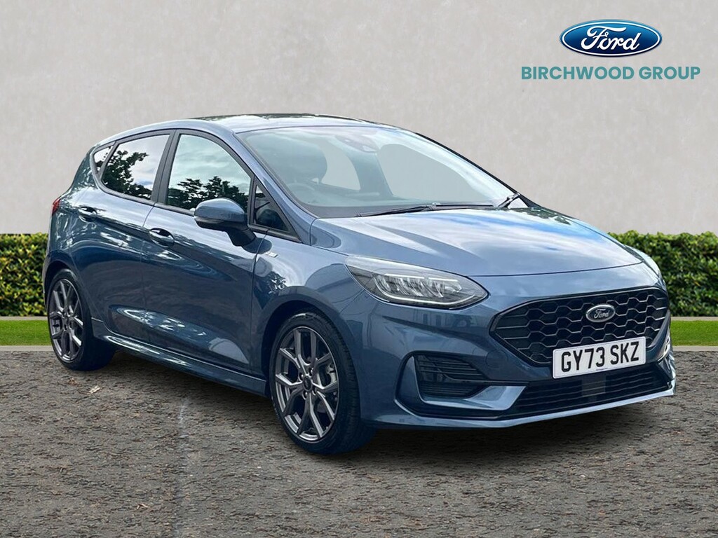 Ford Fiesta 1.0 Ecoboost Hybrid Mhev 125 St-line Blue