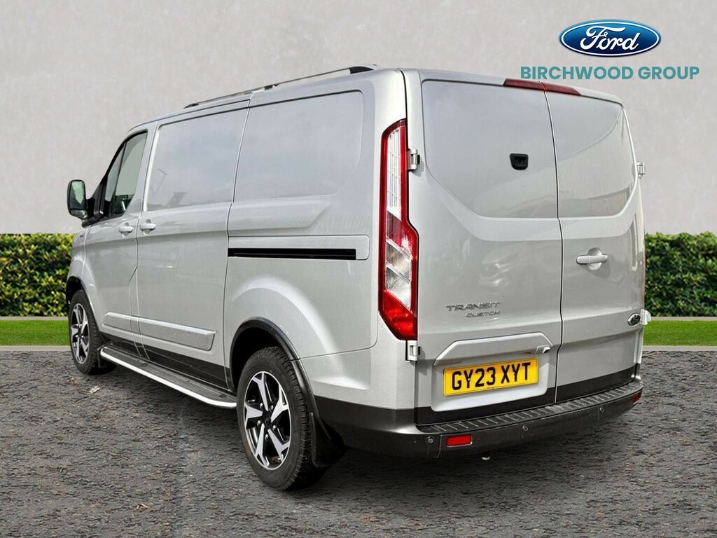 Ford Transit Custom 2.0 Ecoblue 170Ps Low Roof Active Van Silver #5