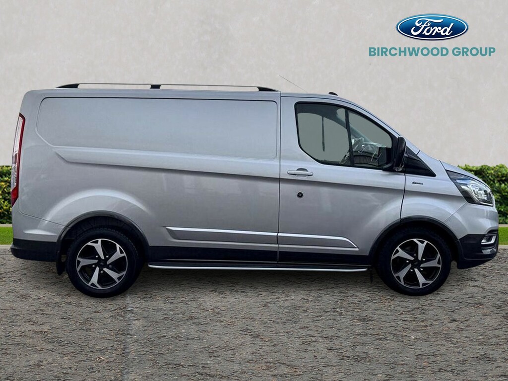 Ford Transit Custom 2.0 Ecoblue 170Ps Low Roof Active Van Silver #2