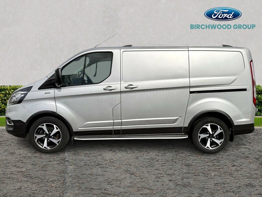 Ford Transit Custom 2.0 Ecoblue 170Ps Low Roof Active Van Silver #6