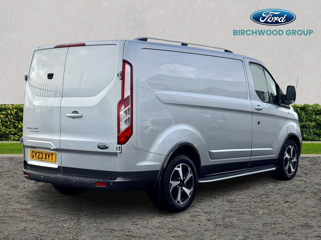 Ford Transit Custom 2.0 Ecoblue 170Ps Low Roof Active Van Silver #3