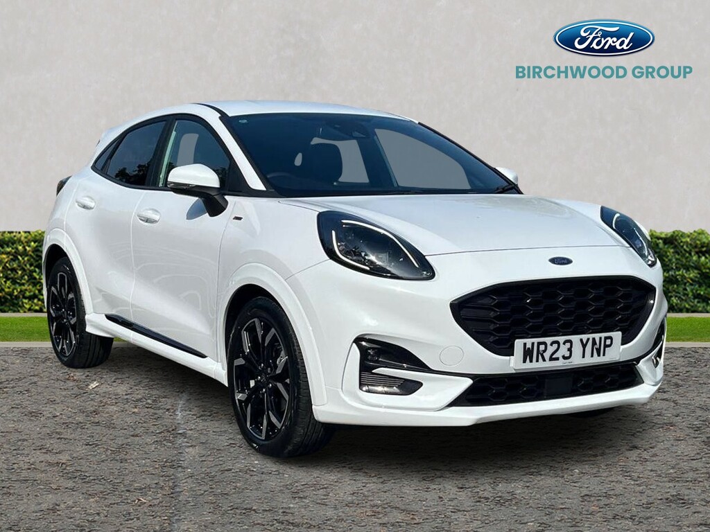 Ford Puma 1.0 Ecoboost Hybrid Mhev 155 St-line X White