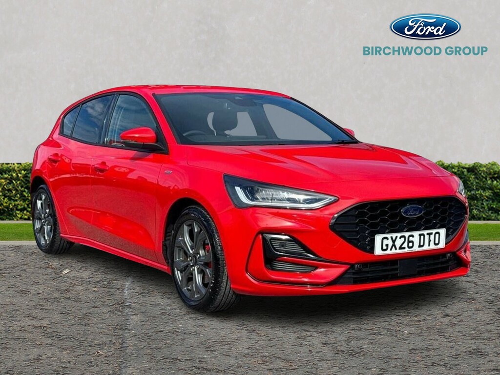Ford Focus Hat 1.0 Ecoboost Mhev 155 St-ln Au Red