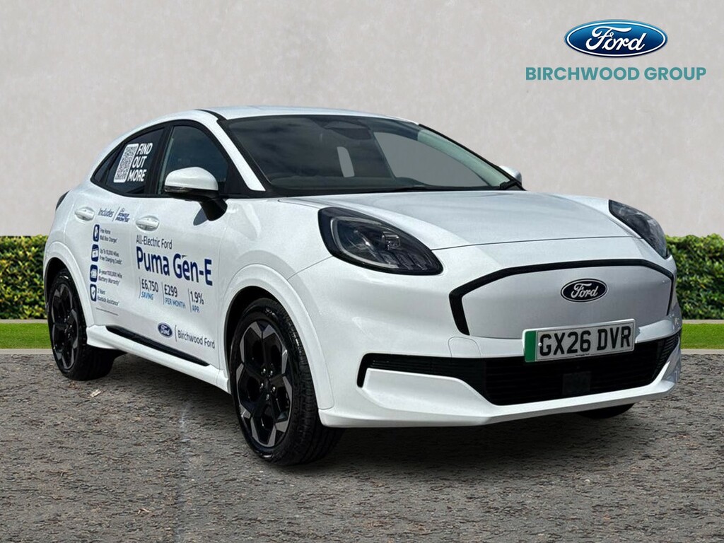 Ford Puma Gen-e Premium Motor 1Spd White