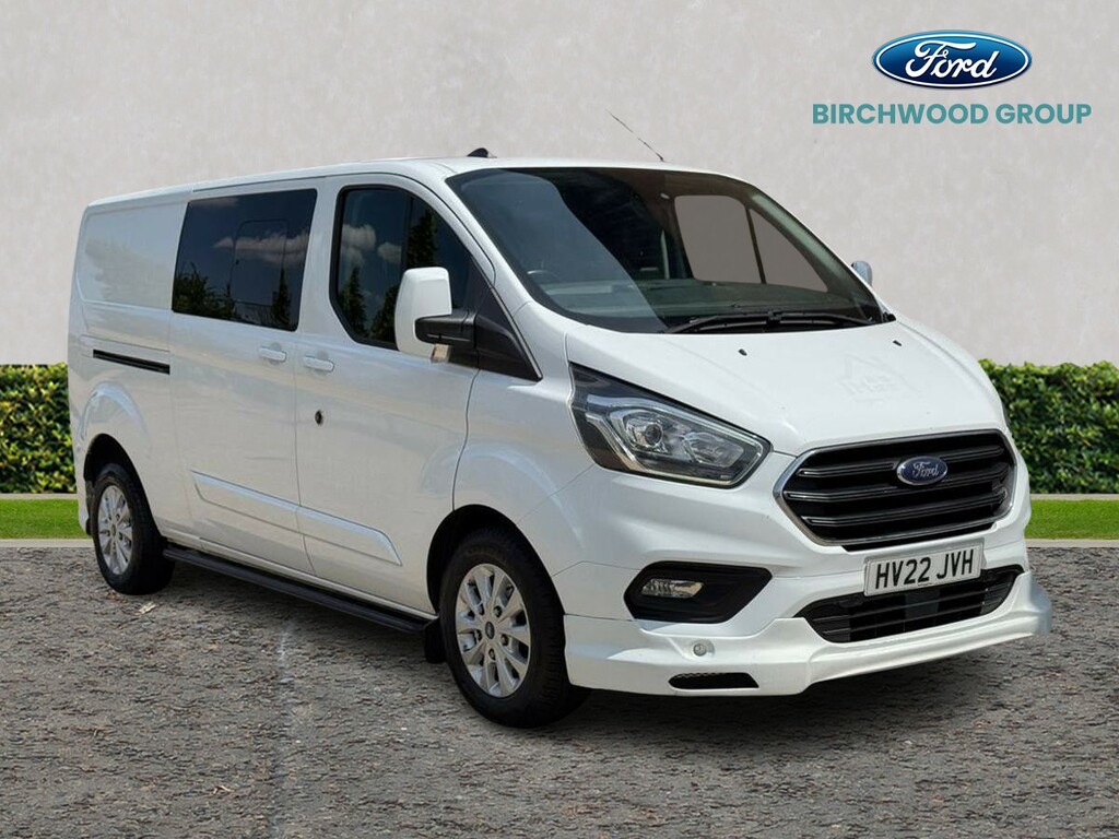Ford Transit Custom 2.0 Ecoblue 130Ps Low Roof Dcab Limited Van White