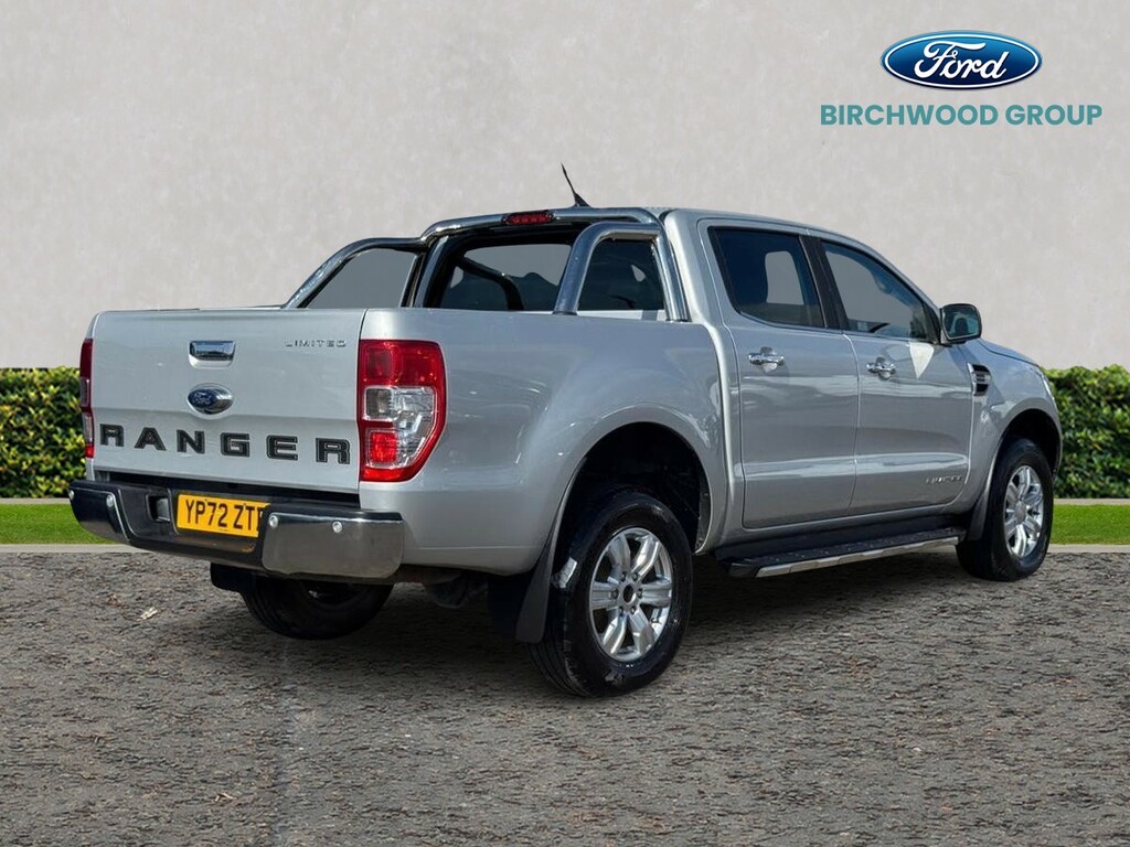 Ford Ranger Pick Up Double Cab Limited 1 2.0 Ecoblue 170 Silver #3