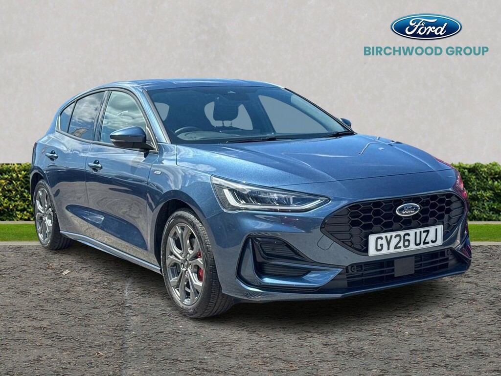 Ford Focus Hat 1.0 Ecoboost Mhev 125 St-ln Au Blue