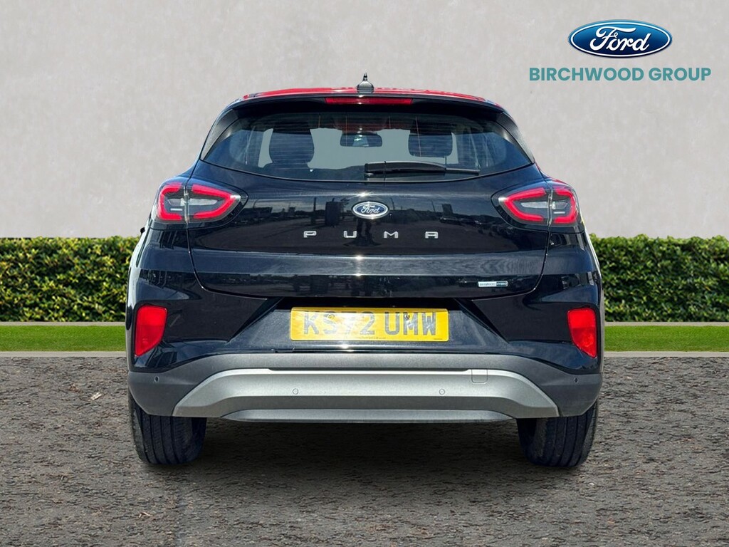 Ford Puma 1.0 Ecoboost Hybrid Mhev 155 Titanium KS72UMW Black #4