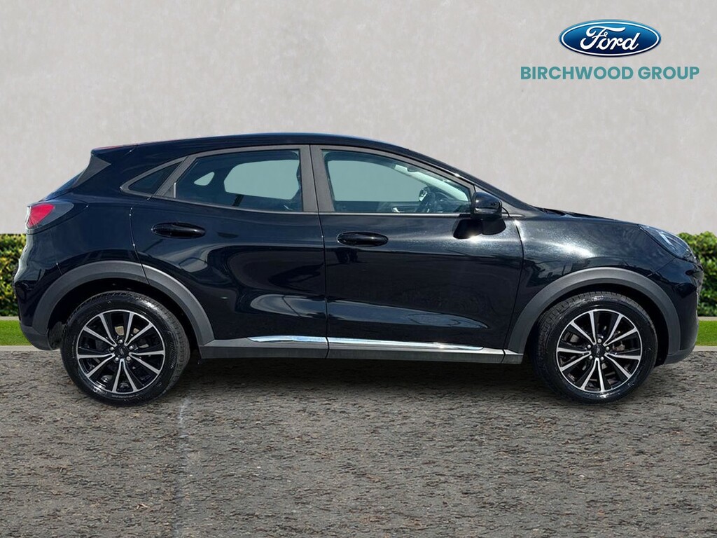 Ford Puma 1.0 Ecoboost Hybrid Mhev 155 Titanium KS72UMW Black #2