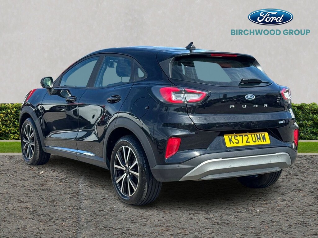 Ford Puma 1.0 Ecoboost Hybrid Mhev 155 Titanium KS72UMW Black #5
