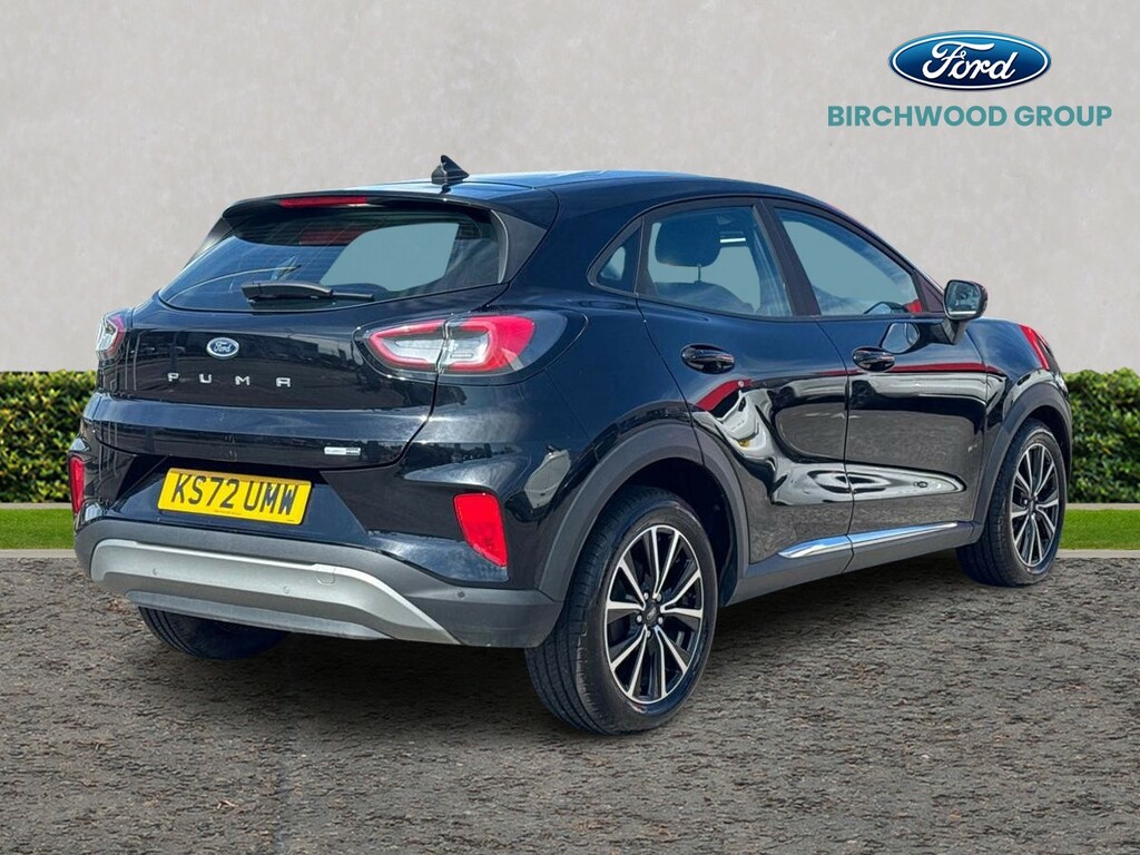 Ford Puma 1.0 Ecoboost Hybrid Mhev 155 Titanium KS72UMW Black #3