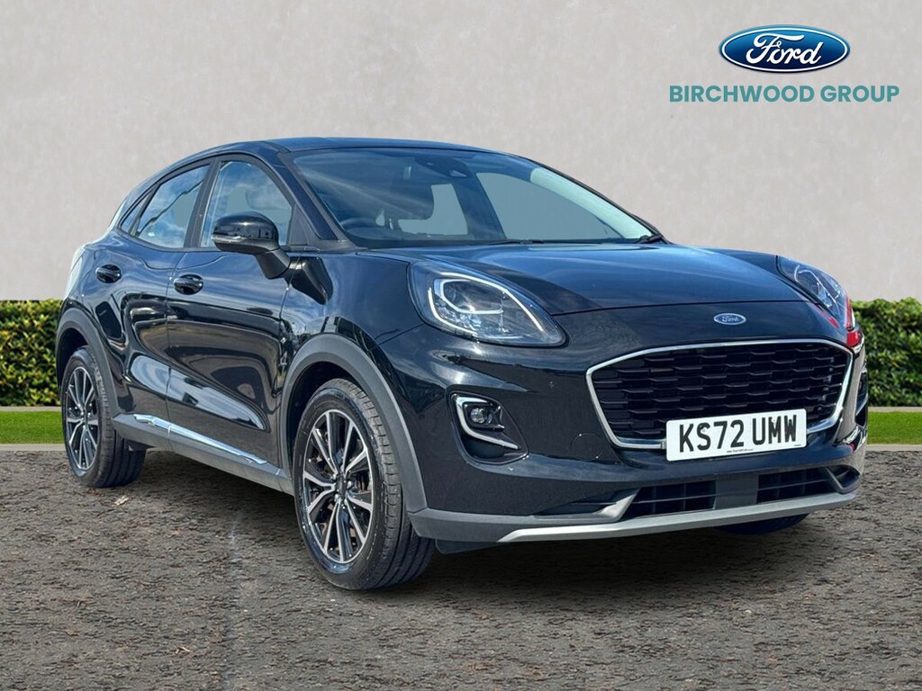 Ford Puma 1.0 Ecoboost Hybrid Mhev 155 Titanium KS72UMW Black