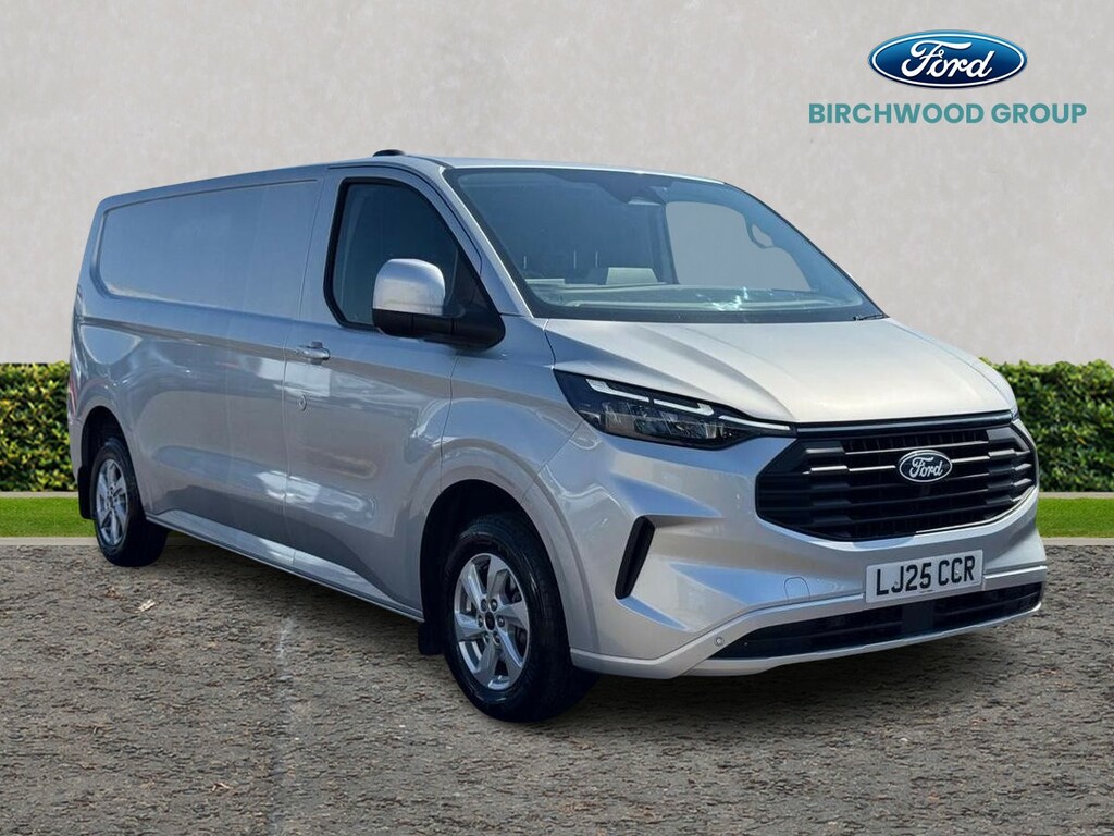 Ford Transit Custom 2.0 Ecoblue 136Ps H1 Van Limited Silver