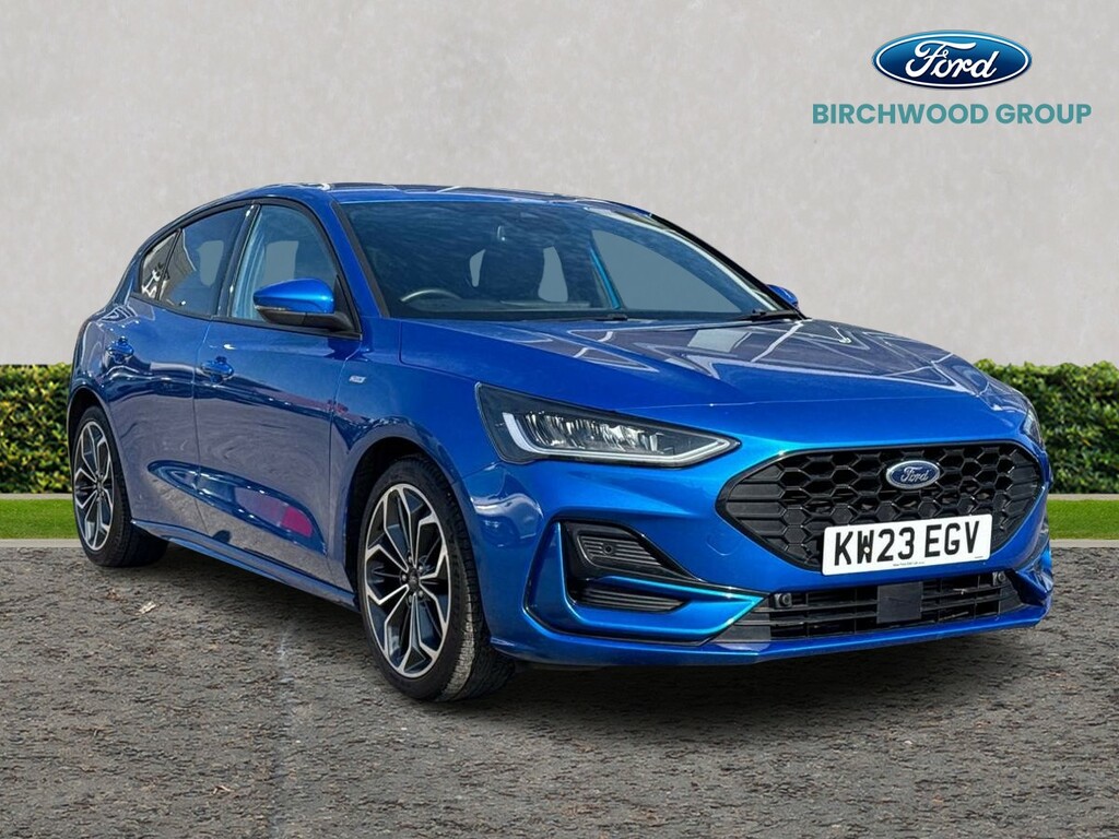 Ford Focus 1.0 Ecoboost St-line X Blue