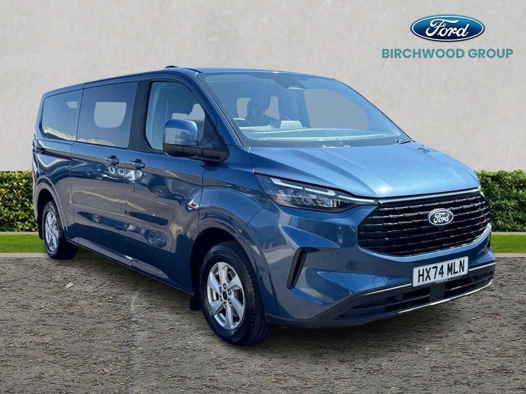 Ford Tourneo Custom 2.0 Ecoblue 136Ps H1 Zetec 8 Seater HX74MLN Blue