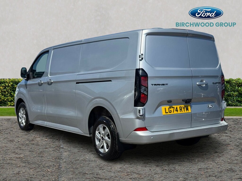 Ford Transit Custom 2.0 Ecoblue 136Ps H1 Van Limited LG74RYM Silver #5