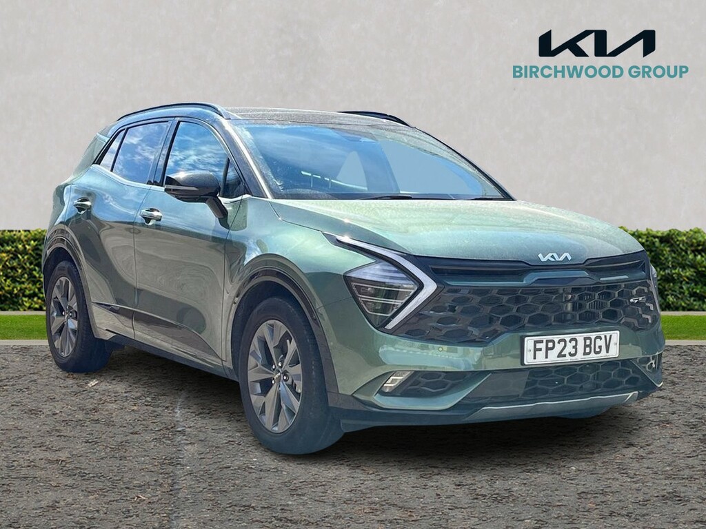 Kia Sportage 1.6T Gdi Hev Gt-line Green