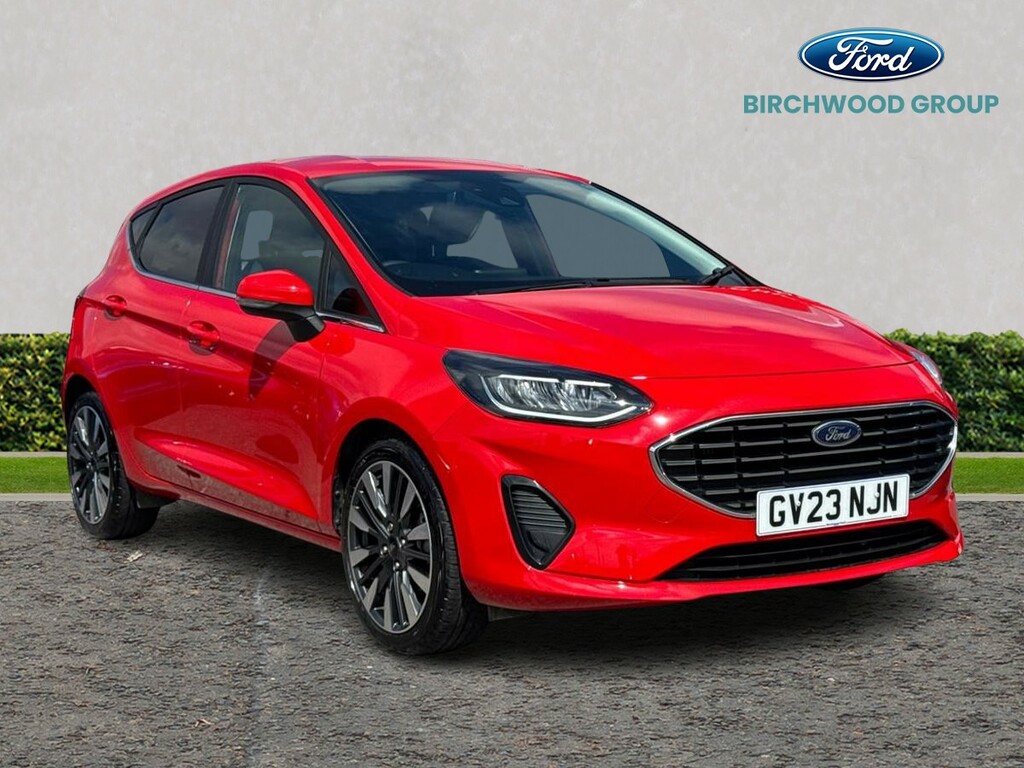 Ford Fiesta 1.0 Ecoboost Hbd Mhev 125 Titanium X Red