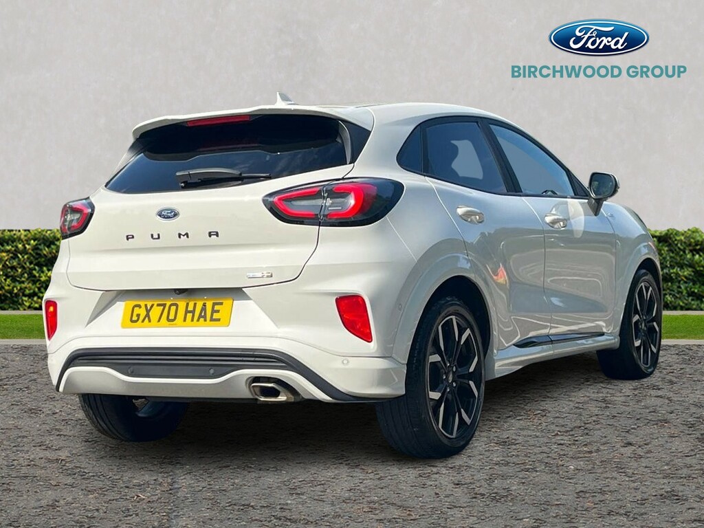 Ford Puma 1.0 Ecoboost Hybrid Mhev St-line X First Ed GX70HAE White #3